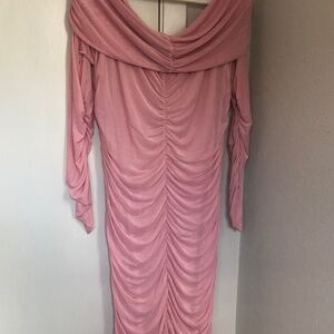 Fashion Nova Rose Colored Formal